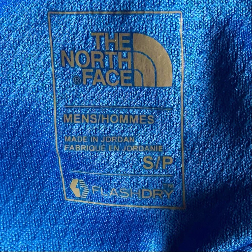 The North Face 1/4 Zip FlashDry Active Pullover Royal Blue Sport Run Men’s S
